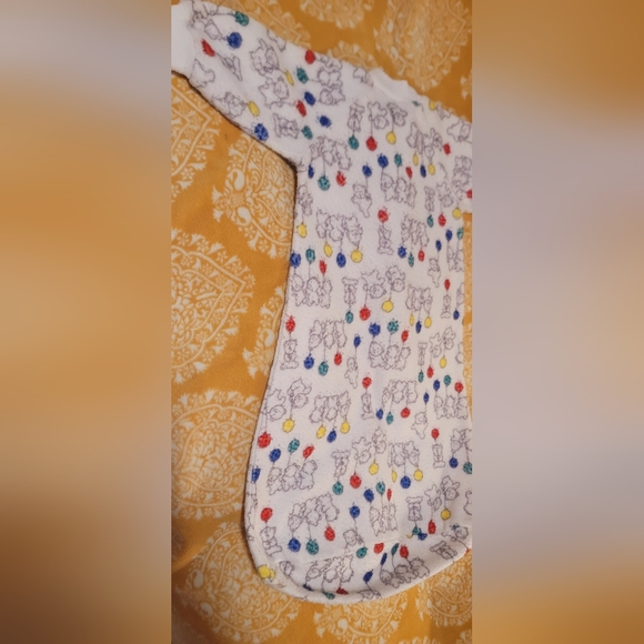 Vintage Carter's Baby Fleece Sleep Bag Sack Wearable Blanket One Size Bears - Picture 11 of 14